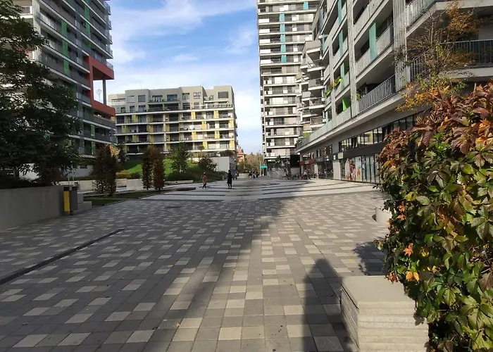 Brand New Modern Stylish + Parking & Balcony Apartmán Praha